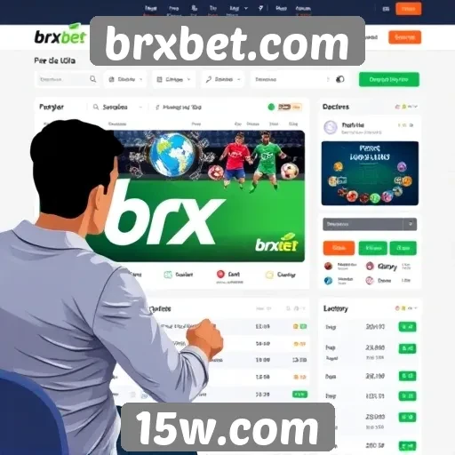 Experiência do usuário no site brxbet