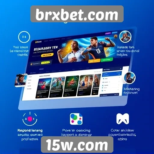 Características do design do site brxbet.com